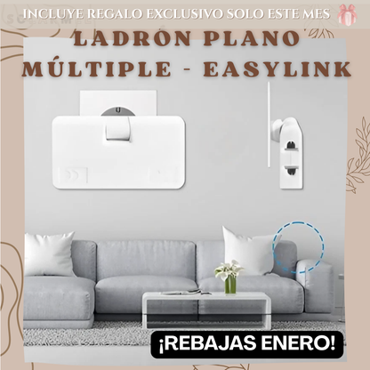 Enchufe Múltiple Plano - EasyLink™