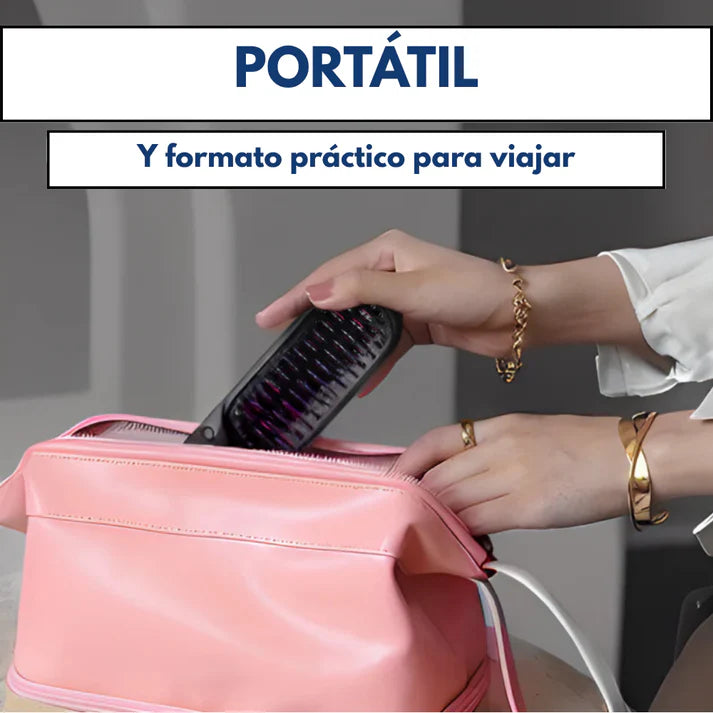 Cepillo alisador portátil