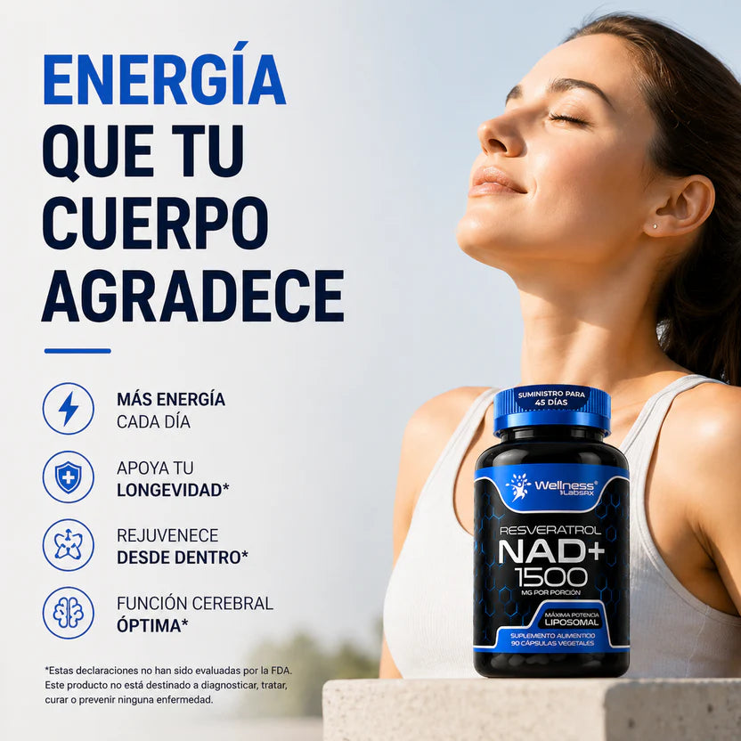 NAD+Reservatrol Suplemento