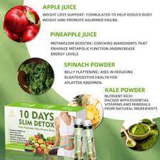 Biyode Slim Detox 10 Días Control de Peso, Promueve la Digestión y la Quema de Grasa, Té en Sobres de Frutas y Verduras en Polvo