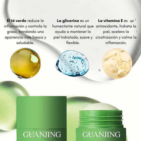 MASCARILLA EXFOLIANTE TÉ VERDE