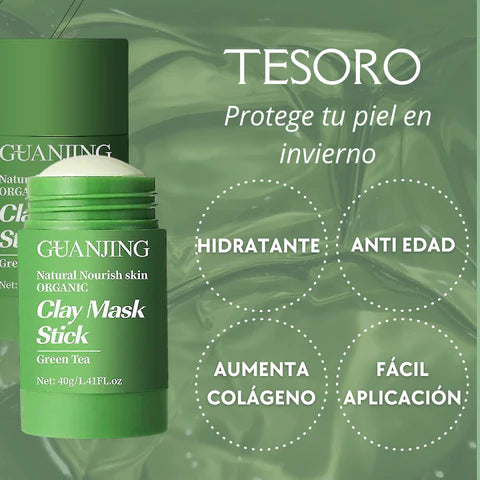 MASCARILLA EXFOLIANTE TÉ VERDE
